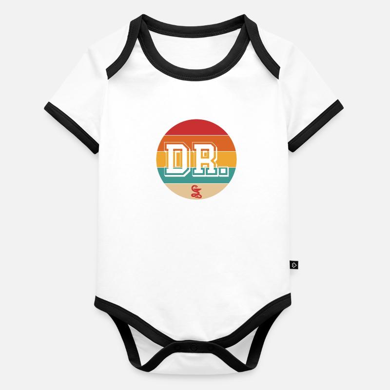 Doctor Organic Baby Contrasting Bodysuit