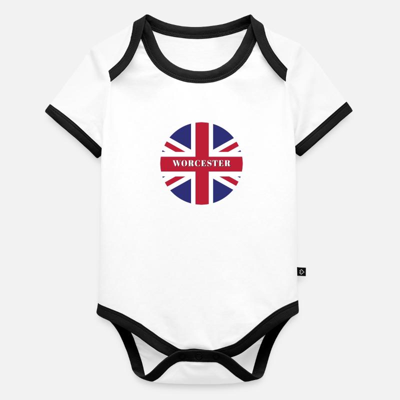 Worcester Organic Baby Contrasting Bodysuit