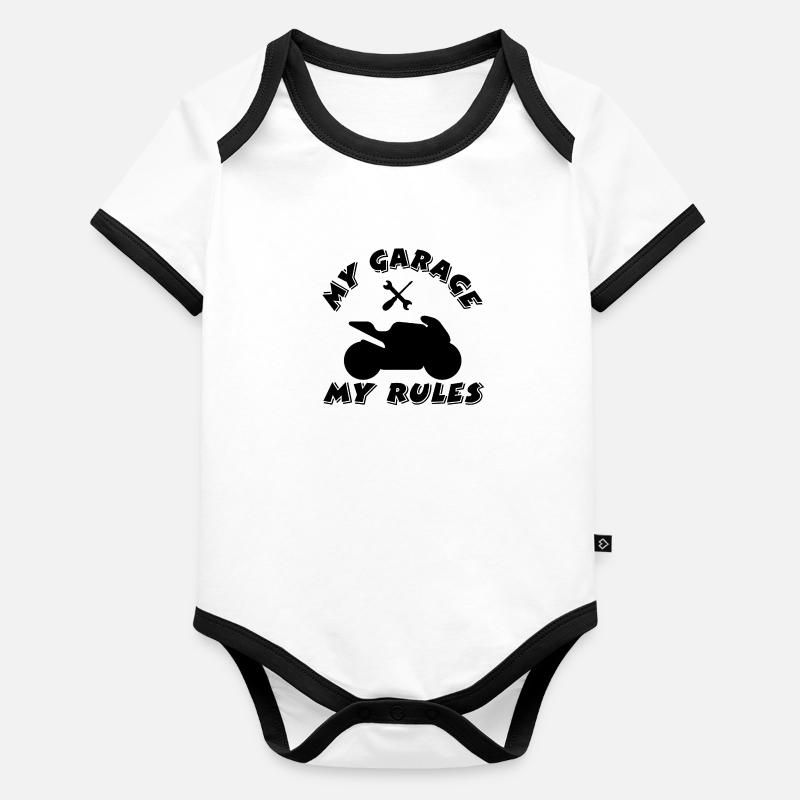 Garage Organic Baby Contrasting Bodysuit