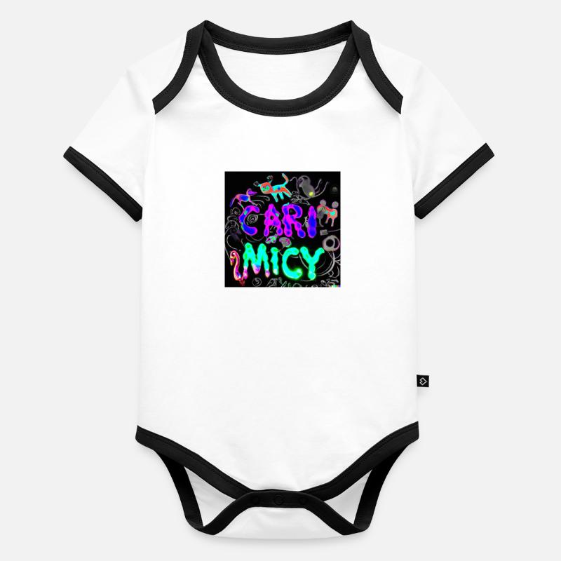 Animals 2 Baby Bio-Kurzarm-Kontrastbody