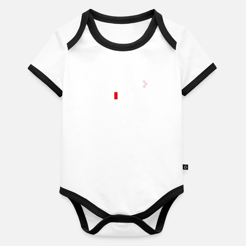 tu es mon chargeur-amour Body Bébé bio contrasté manches courtes
