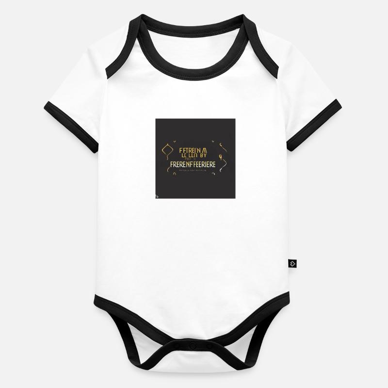 cool clean design Organic Baby Contrasting Bodysuit