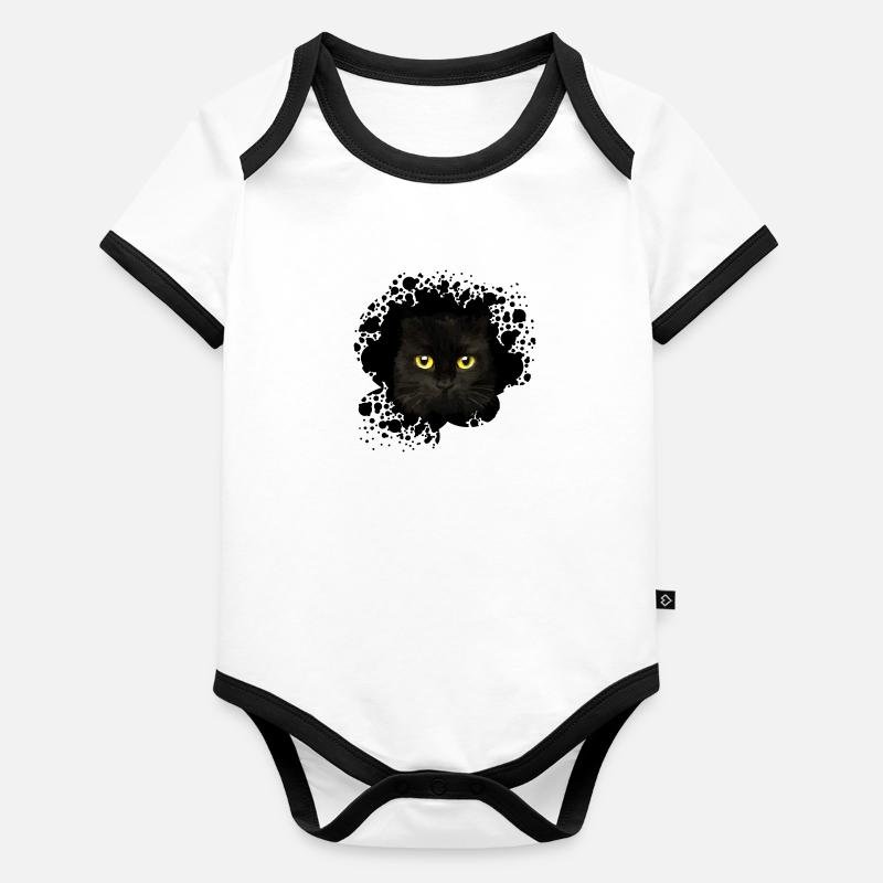 Kommen Sie Baby Bio-Kurzarm-Kontrastbody