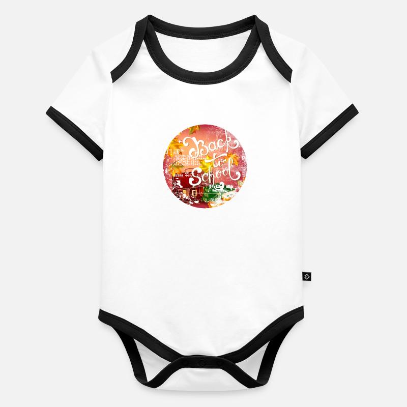 Graduation 2024 class High school graduation party Organic Baby Contrasting Bodysuit