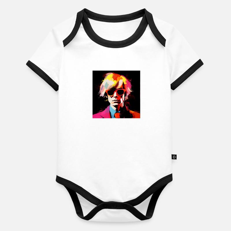 Andy Organic Baby Contrasting Bodysuit