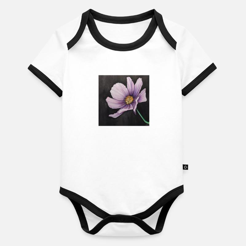 My Design Organic Baby Contrasting Bodysuit