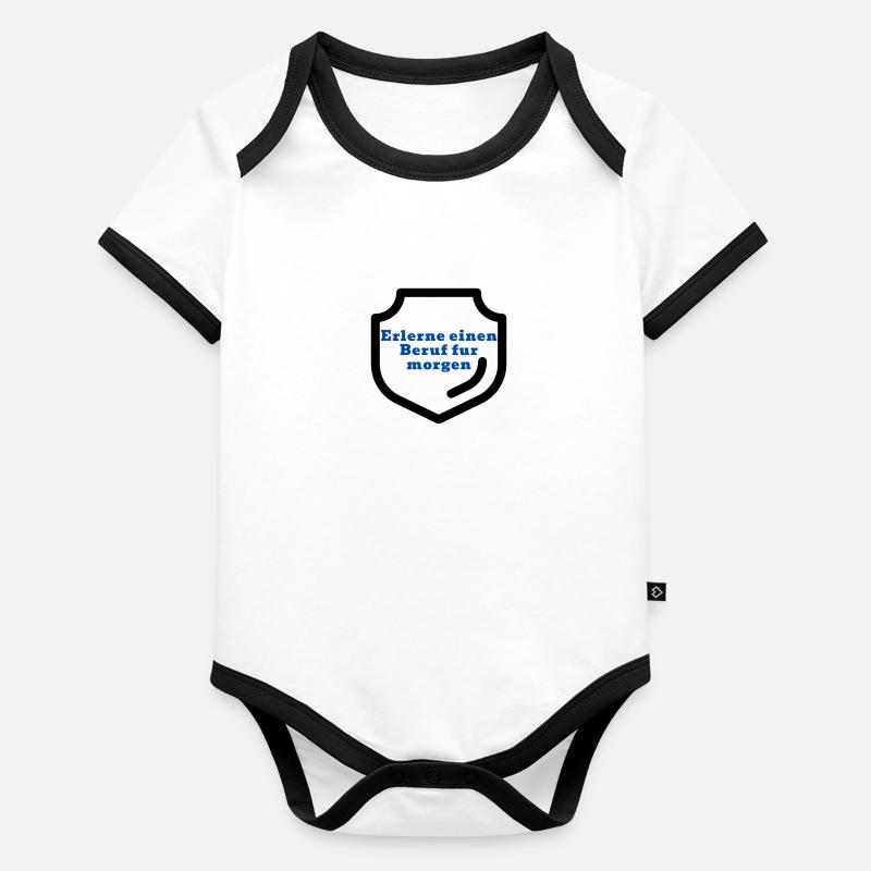 2024 Body Bébé bio contrasté manches courtes