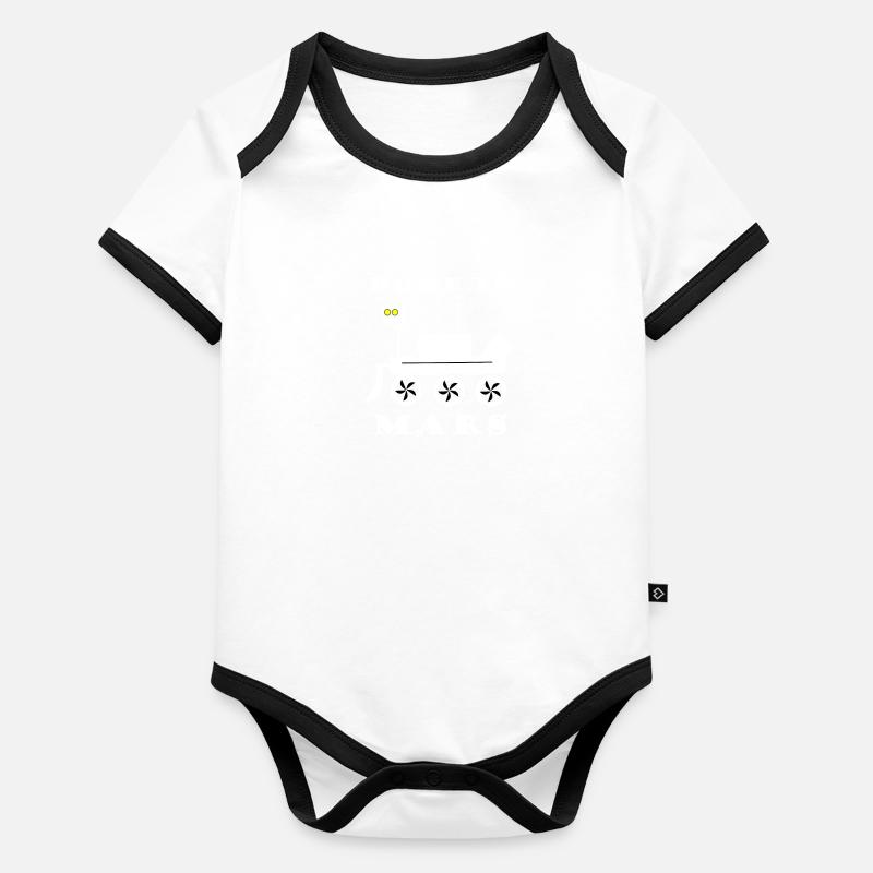Die Reise in All Baby Bio-Kurzarm-Kontrastbody