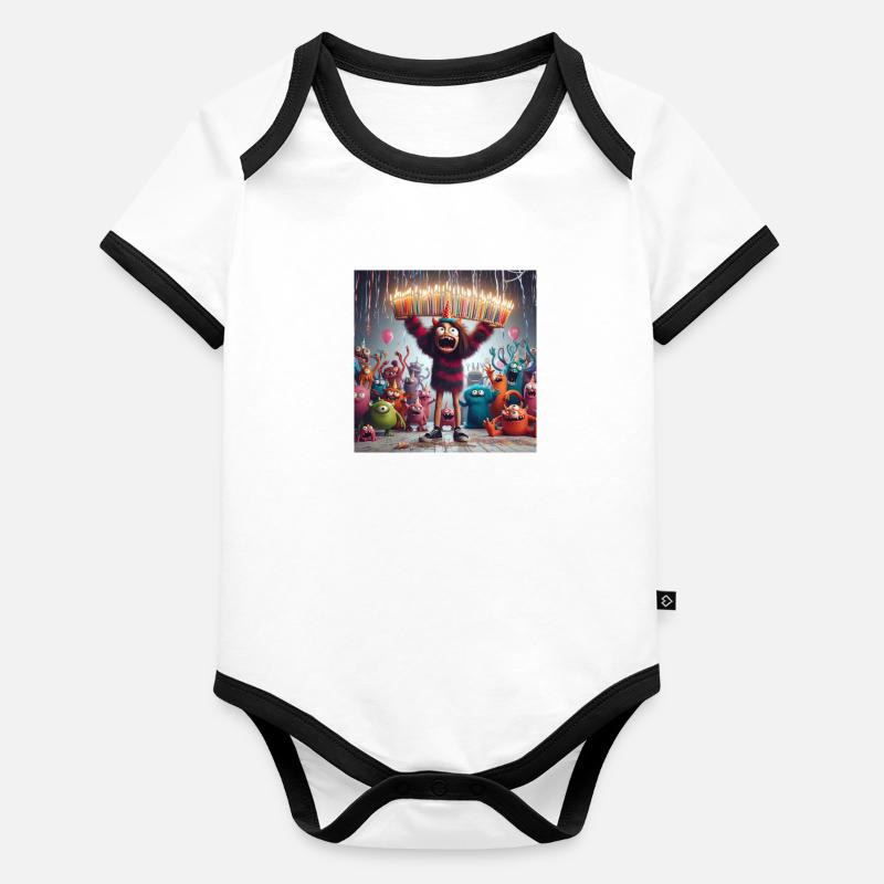 84a3c9d8 7a54 4c43 af34 954f93b5e735 Baby Bio-Kurzarm-Kontrastbody