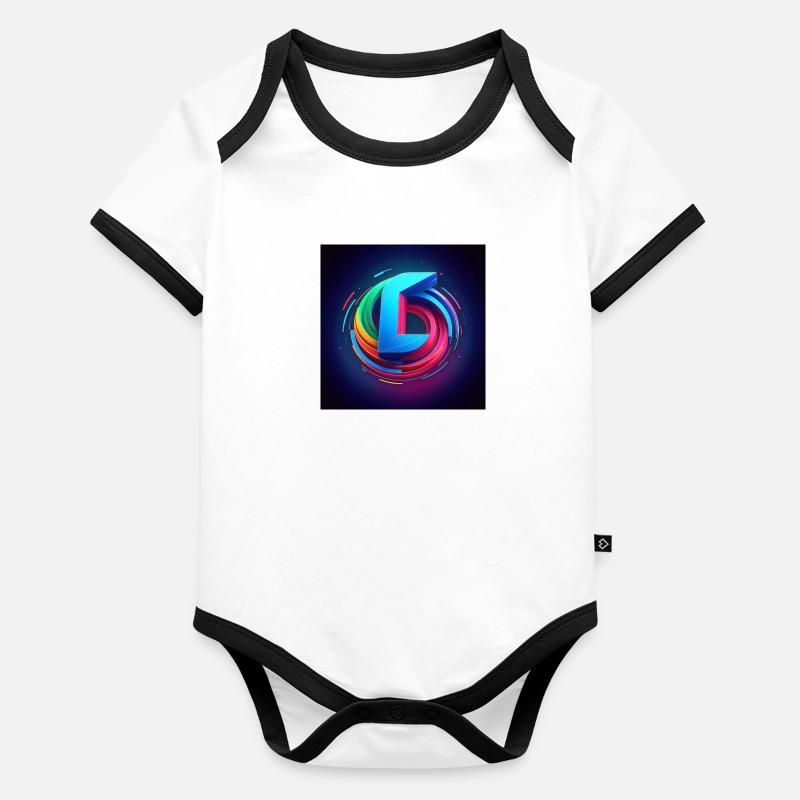 Logi.design Organic Baby Contrasting Bodysuit