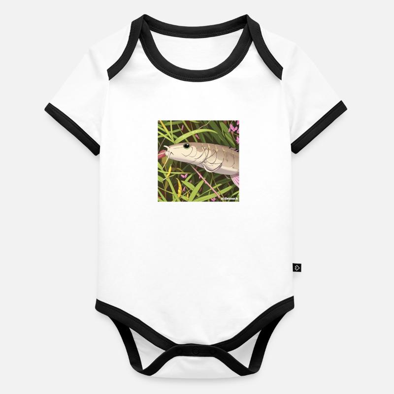 Ok Organic Baby Contrasting Bodysuit