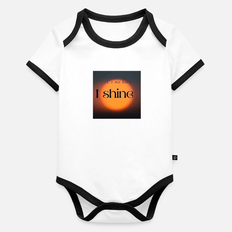 1000002339 Baby Bio-Kurzarm-Kontrastbody