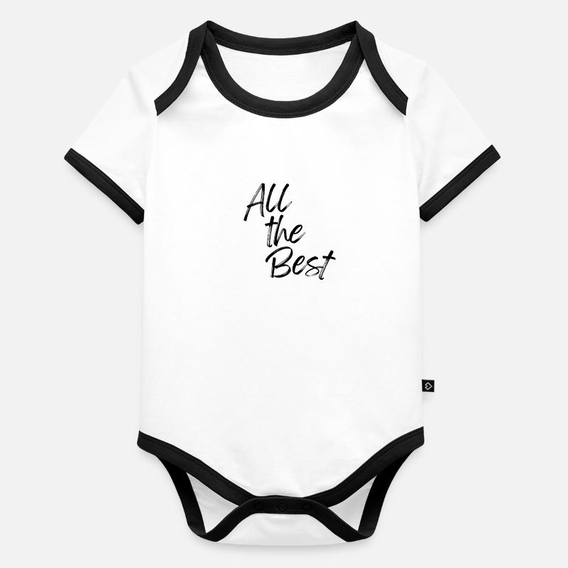 All the Best Organic Baby Contrasting Bodysuit