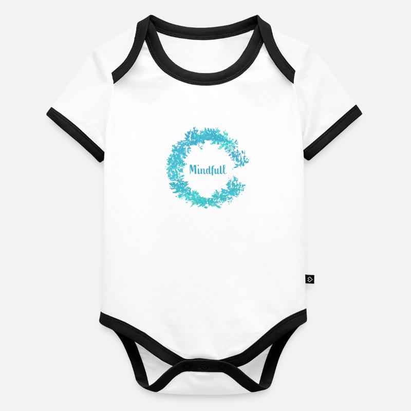 mindful Organic Baby Contrasting Bodysuit