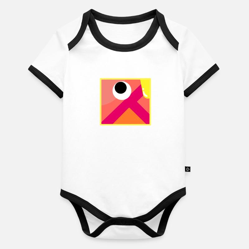 Keep it simple Organic Baby Contrasting Bodysuit