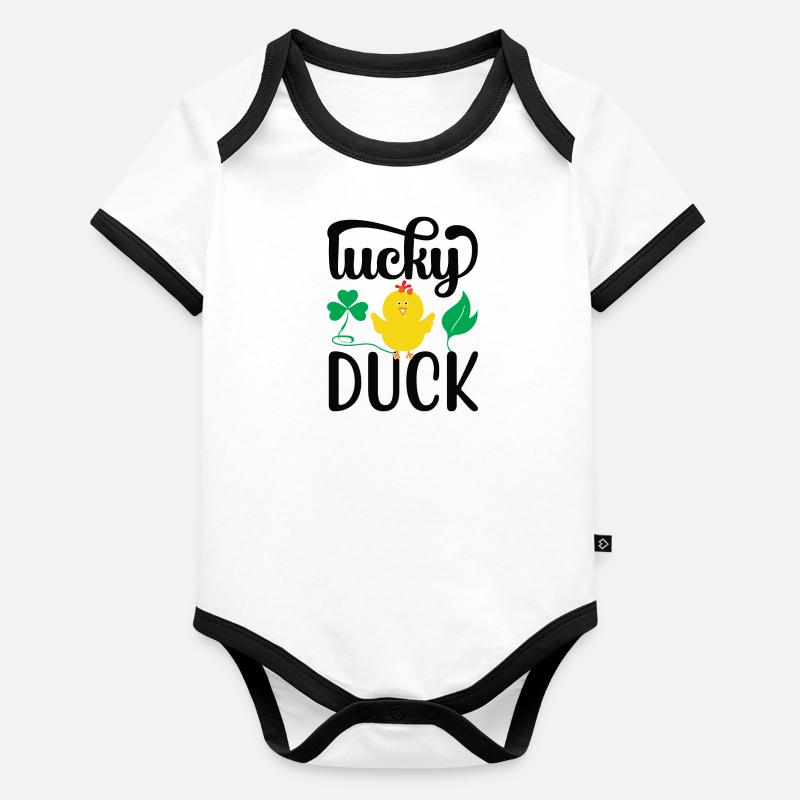 Duck family Rubber ducks Bathing duck Duck Organic Baby Contrasting Bodysuit