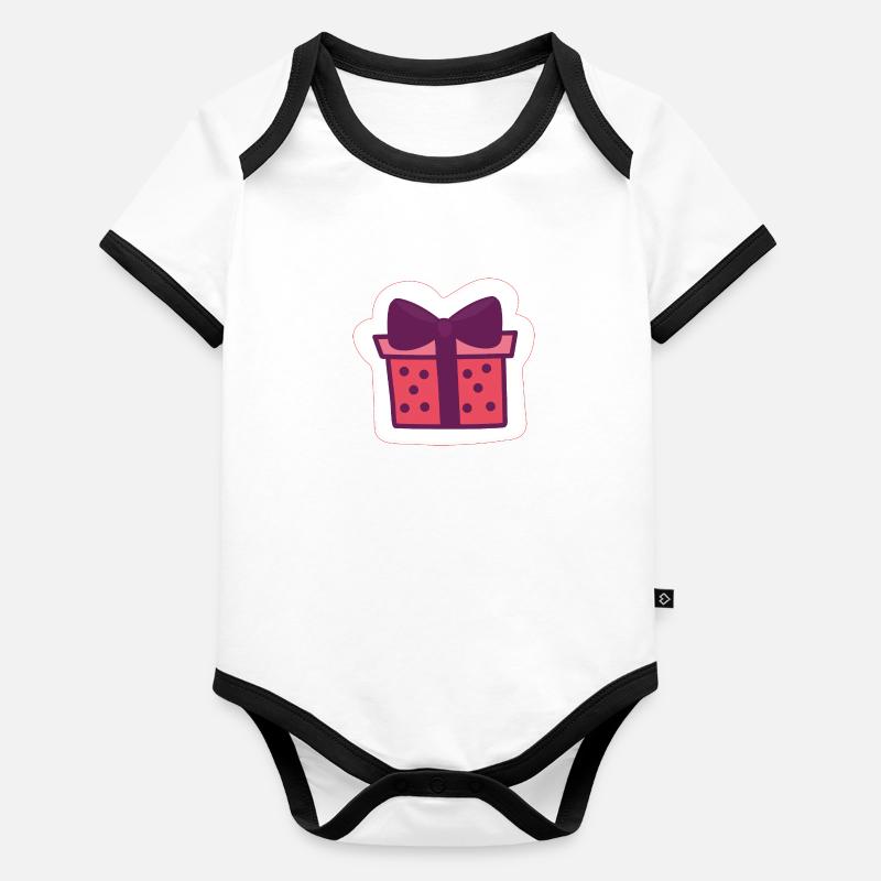 Gift Organic Baby Contrasting Bodysuit