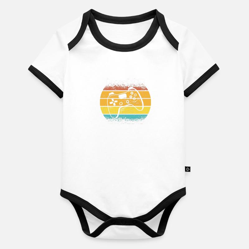 level 23 complete Body Bébé bio contrasté manches courtes