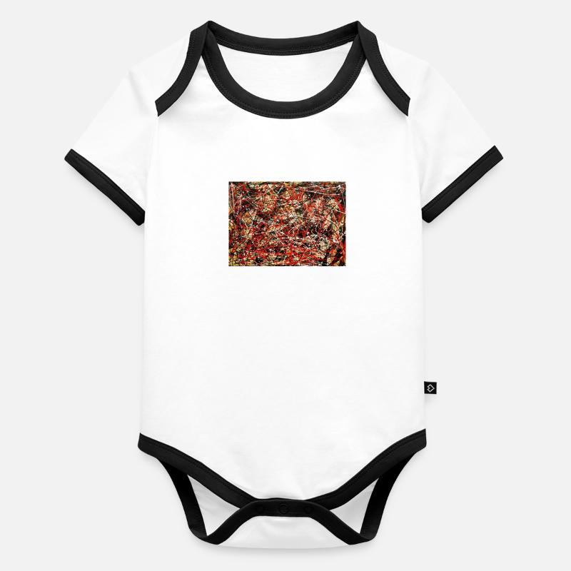 Pollock Organic Baby Contrasting Bodysuit