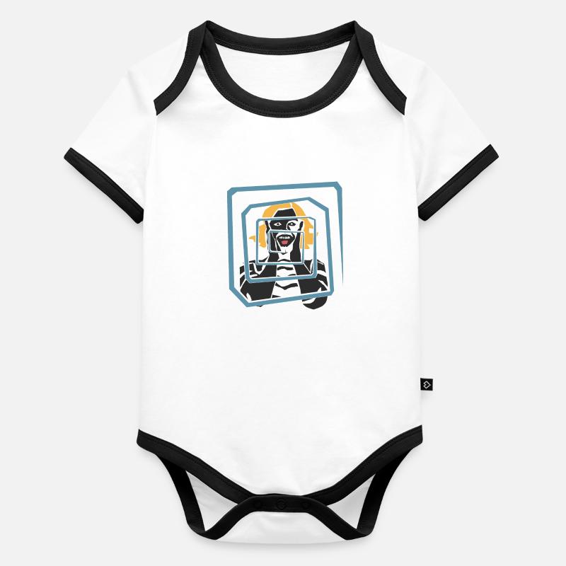 Shout Organic Baby Contrasting Bodysuit