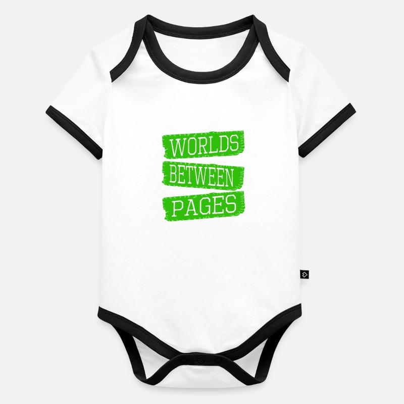 escapism birthday present present idea Organic Baby Contrasting Bodysuit