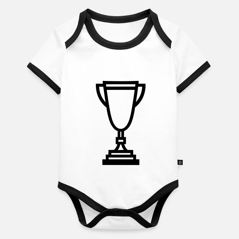 trophy Organic Baby Contrasting Bodysuit
