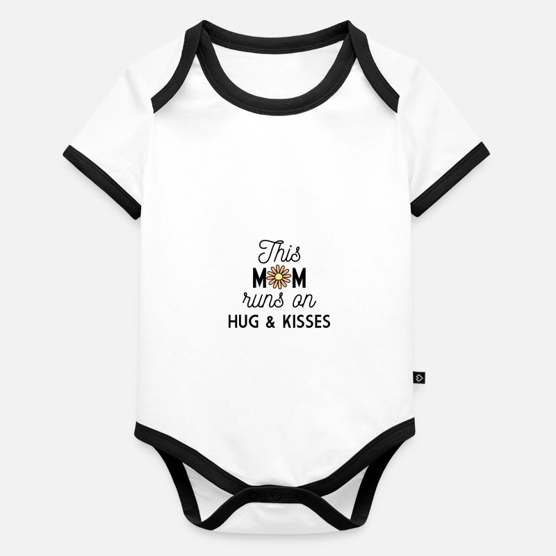 Muttertag, Mutter, Geschenk, Geschenkidee Baby Bio-Kurzarm-Kontrastbody