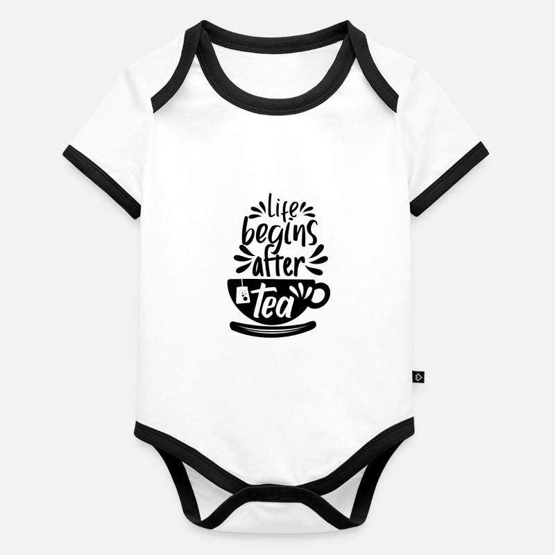 Tea Organic Baby Contrasting Bodysuit