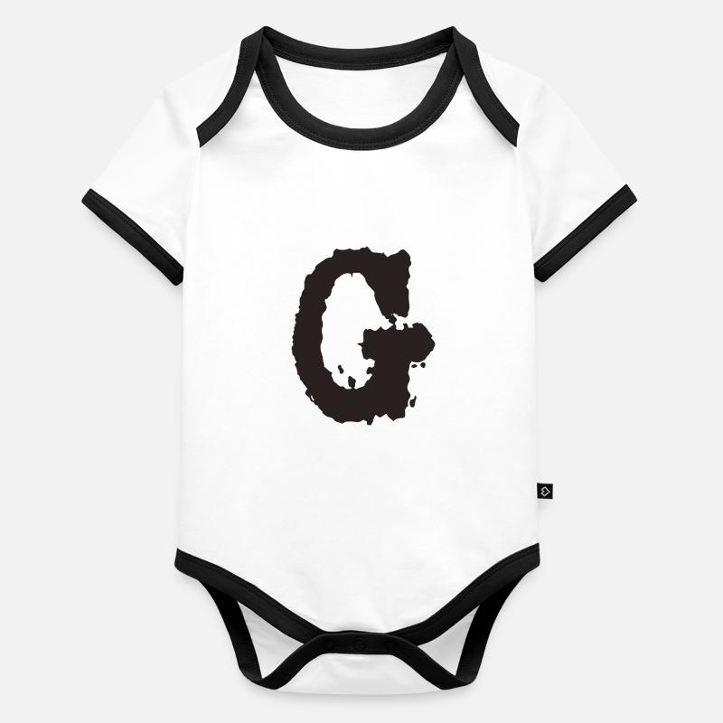 G Body Bébé bio contrasté manches courtes