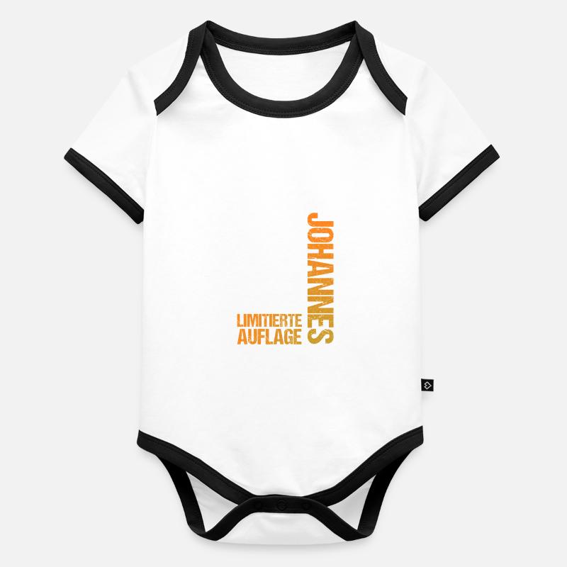 Johannes Organic Baby Contrasting Bodysuit
