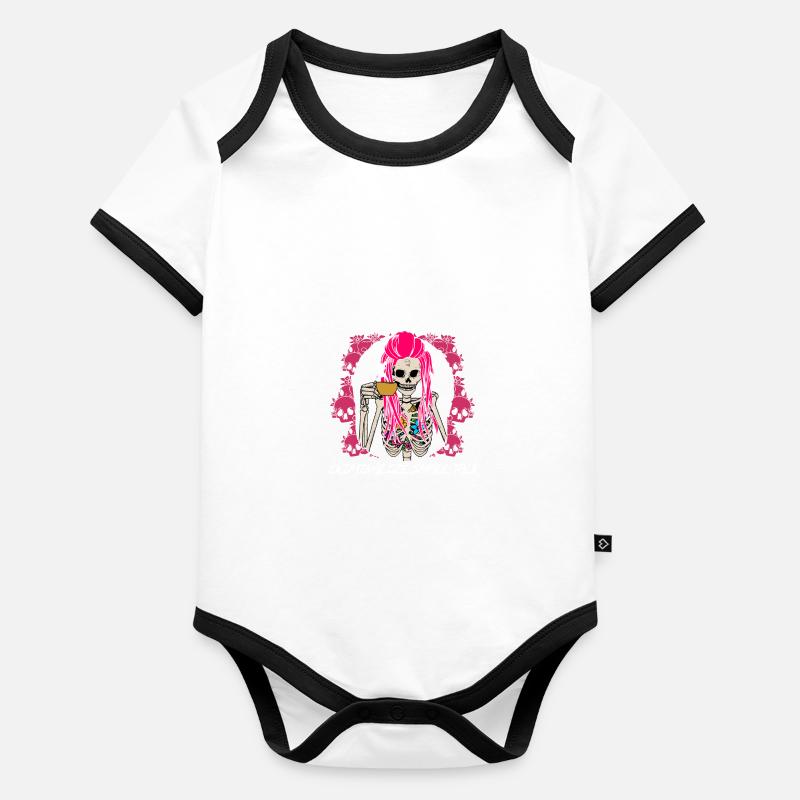 Criminalizing Small Talk Funny Introverts Organic Baby Contrasting Bodysuit
