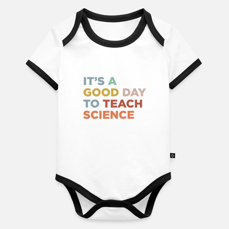 Teaching science teachers Organic Baby Contrasting Bodysuit