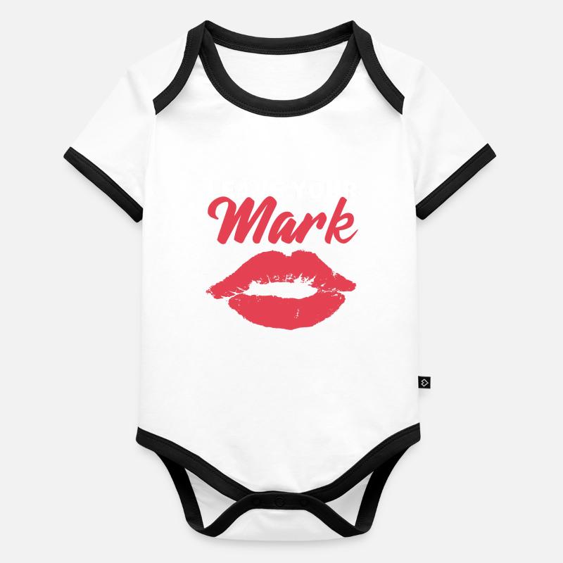 Leave Your Mark Makeup Artist Organic Baby Contrasting Bodysuit