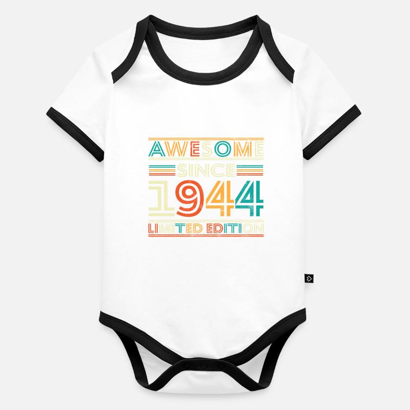 Impressive since 1944 Organic Baby Contrasting Bodysuit