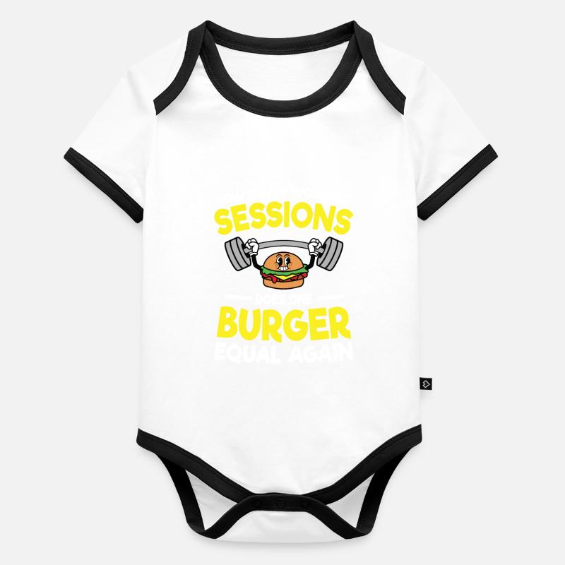 How Many Workout Sessions Does One Burger Baby Bio-Kurzarm-Kontrastbody