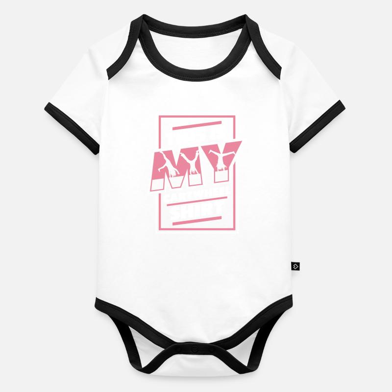 Turnen Turner Baby Bio-Kurzarm-Kontrastbody