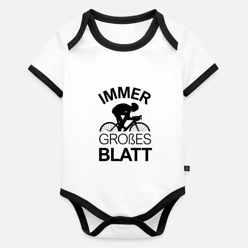 Kondition Schlägt Carbon Baby Bio-Kurzarm-Kontrastbody