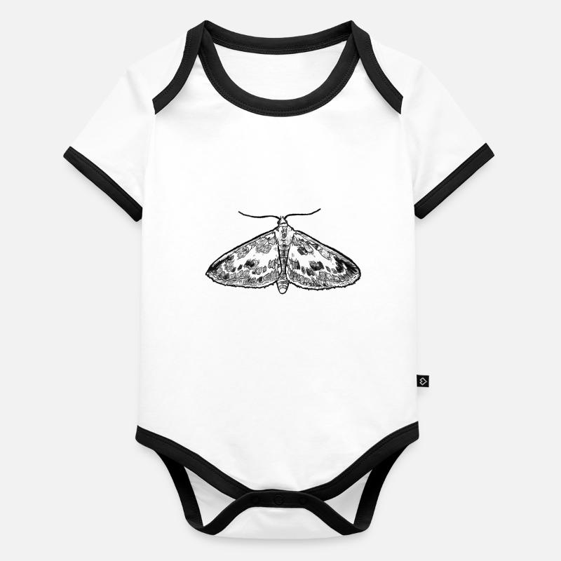 Folder Organic Baby Contrasting Bodysuit