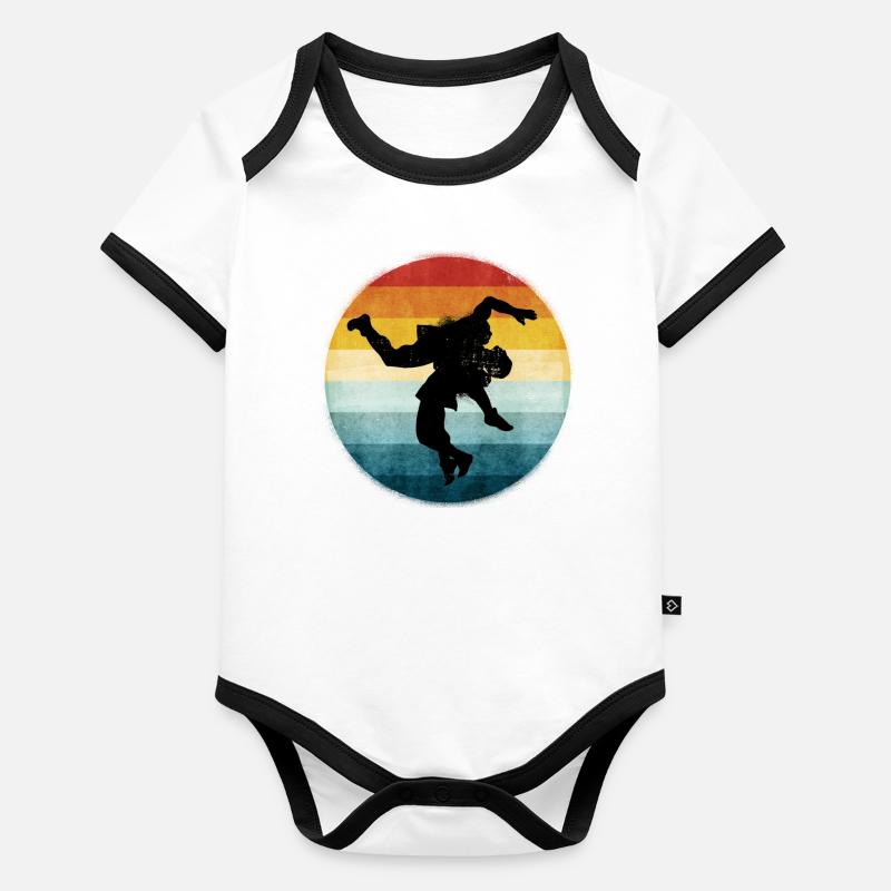 Ringen Baby Bio-Kurzarm-Kontrastbody