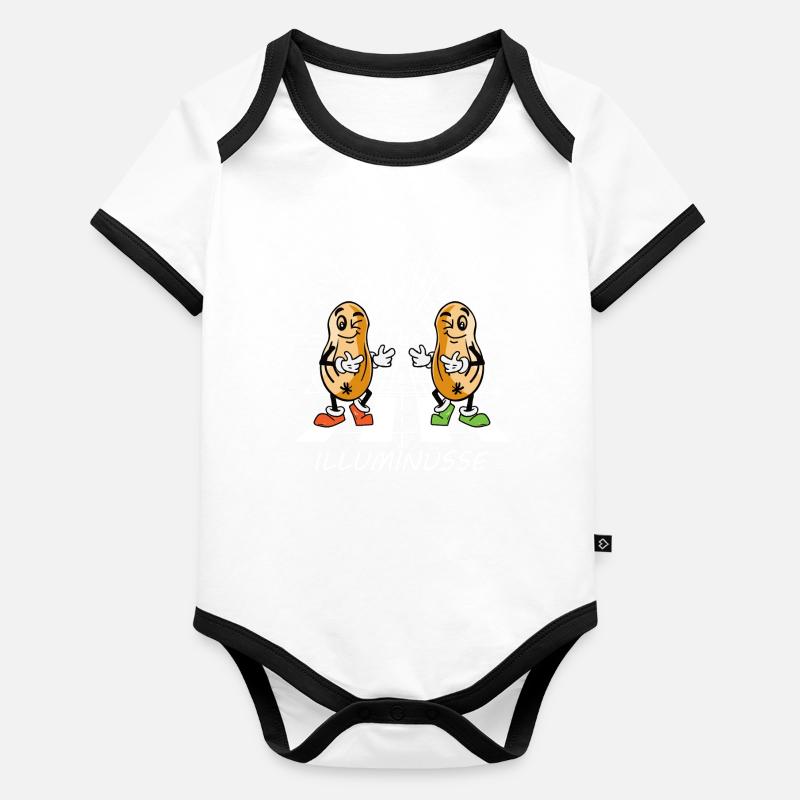 The Illuminüsse Organic Baby Contrasting Bodysuit