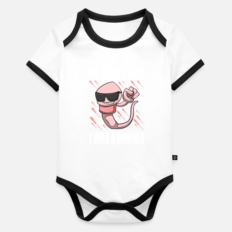 Man Sperm Birthday 29 Year Old Organic Baby Contrasting Bodysuit