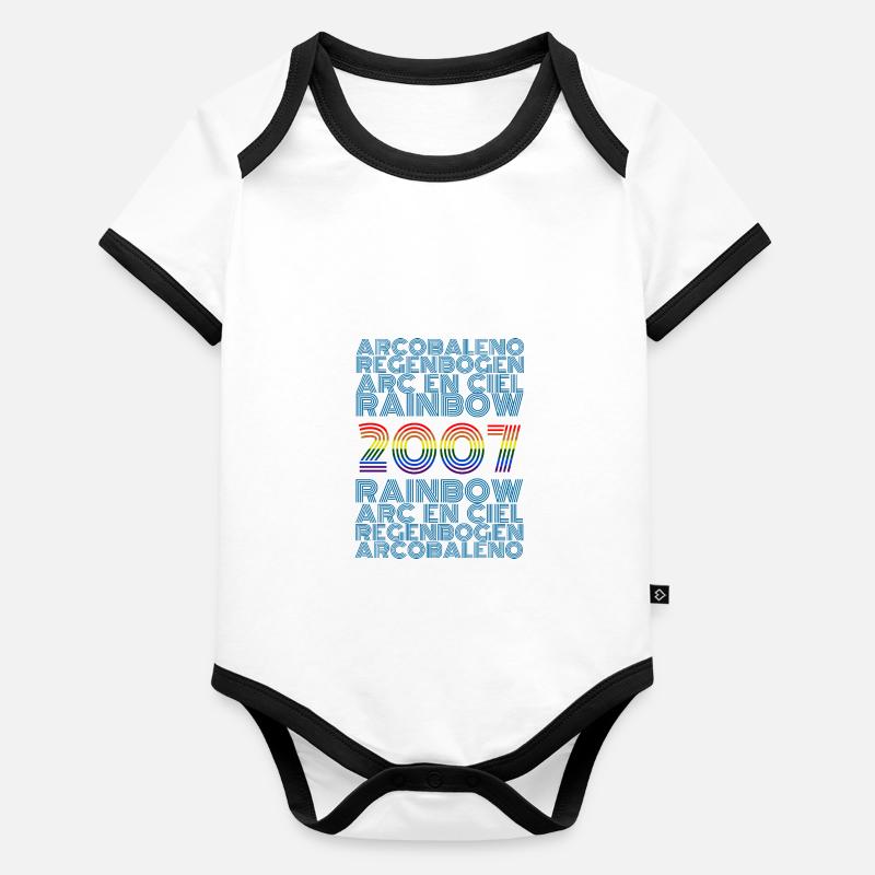 arc 2007 Organic Baby Contrasting Bodysuit