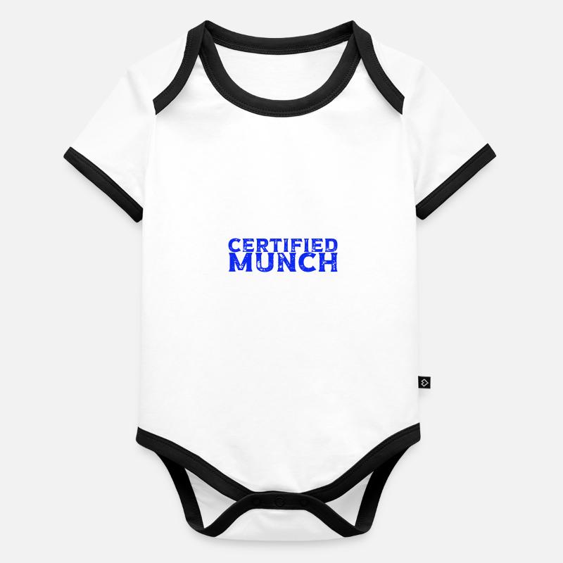 Certified Munch Organic Baby Contrasting Bodysuit