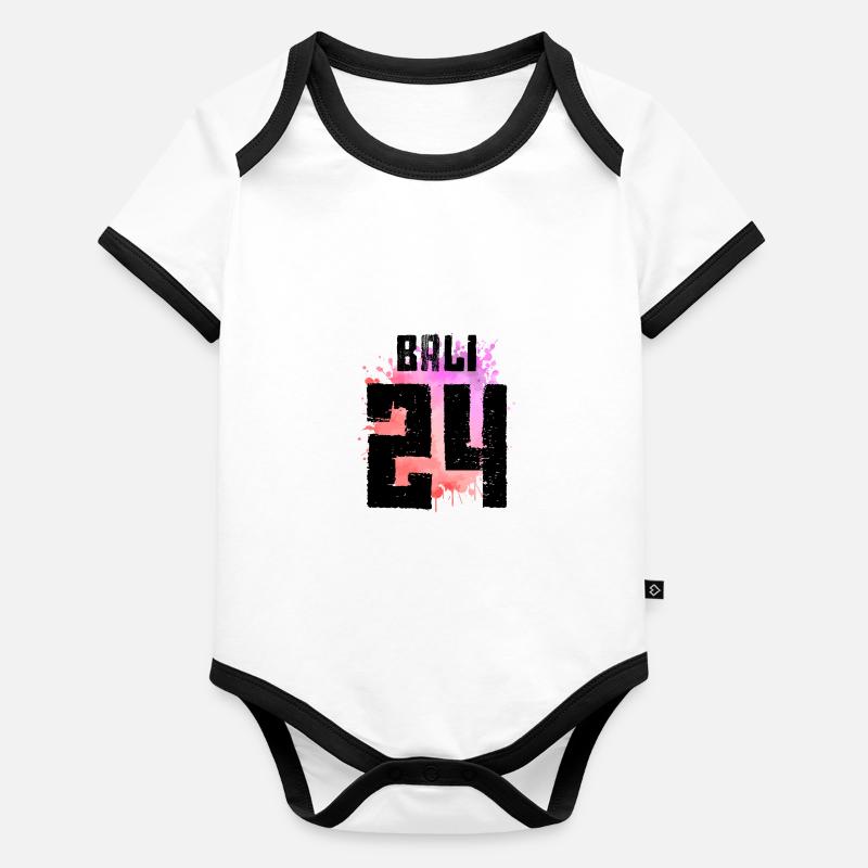 Bali 24 Jersey 2024 Multicoloured Organic Baby Contrasting Bodysuit