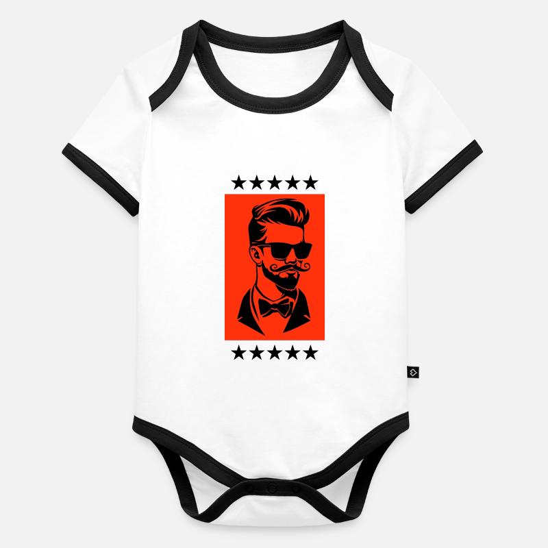 Groom Wedding Bachelor Party Organic Baby Contrasting Bodysuit