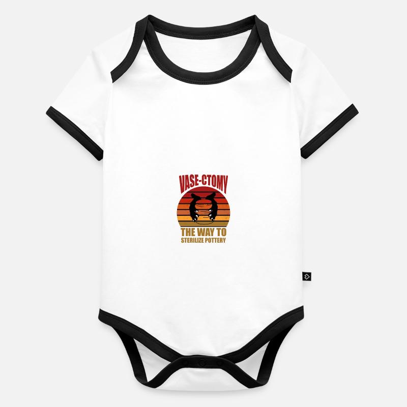 Ceramic Pottery Clay Clay Hobby Gift Organic Baby Contrasting Bodysuit