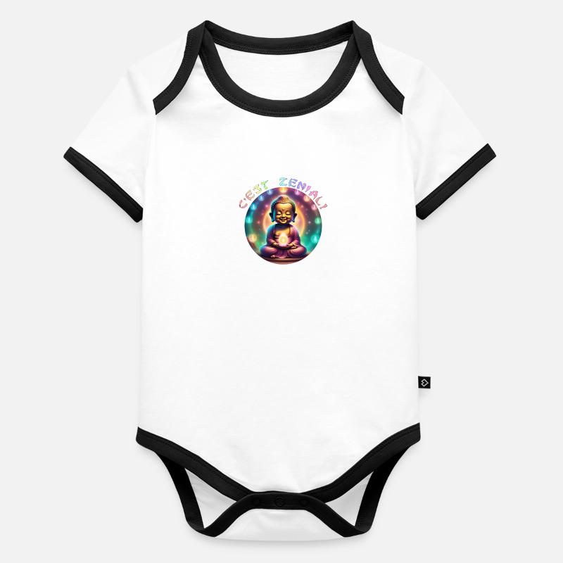 It's Zenial Organic Baby Contrasting Bodysuit