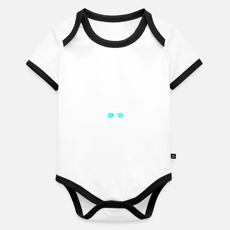 Leo Klaus Organic Baby Contrasting Bodysuit