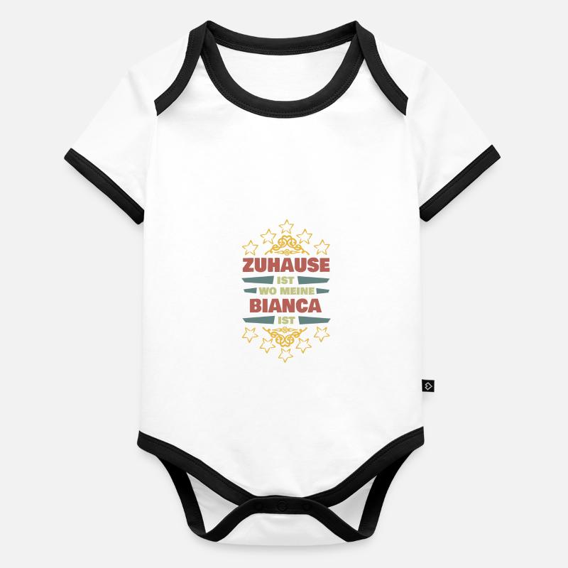 Gift for Bianca Organic Baby Contrasting Bodysuit