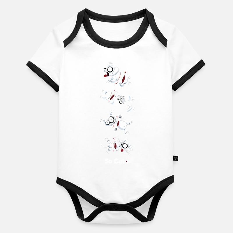 SoCute2 Organic Baby Contrasting Bodysuit